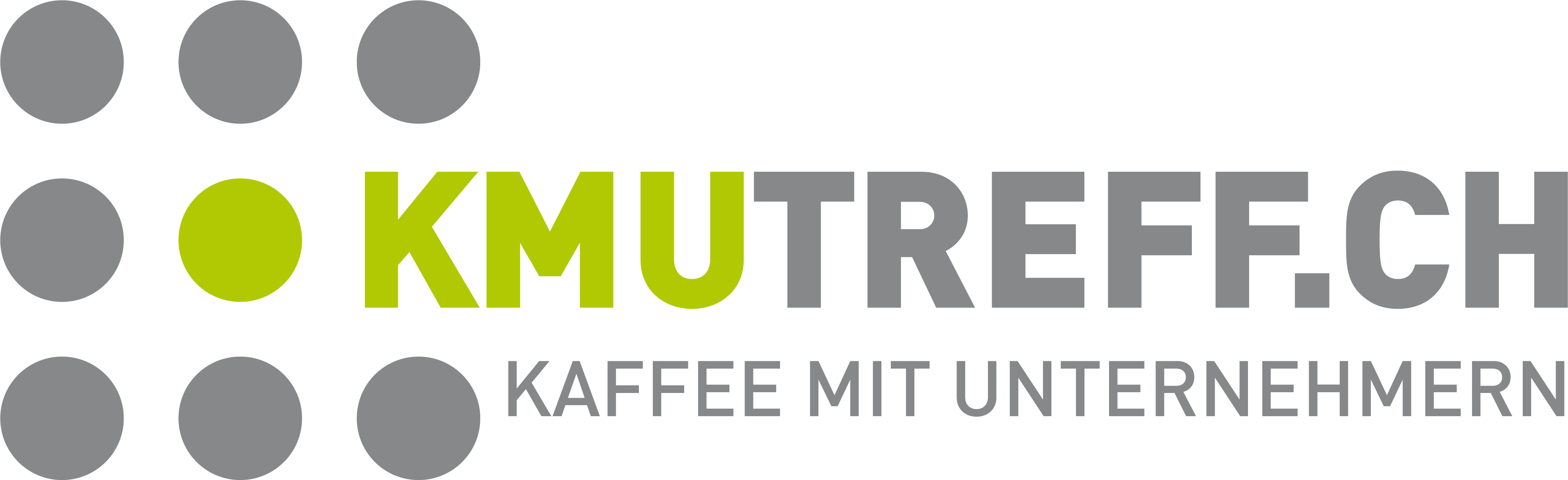 Logo KMU-Treff, Kaffee mit Unternehmern